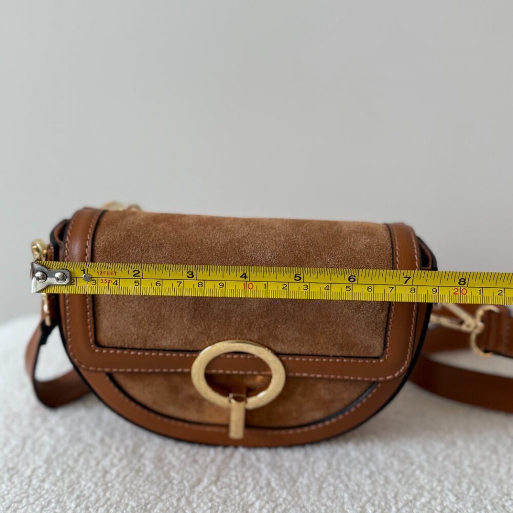 Vere Pelle Genuine Leather Crossbody Bag - Picture 9 of 12